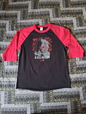2010s Alstyle Rosemary "Decay" Raglan Tee Adult Large TNA Impact Wrestling